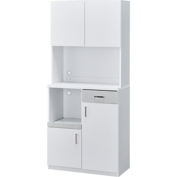 ニトリ 幅80cm キッチンボード(SA311 80KD WH)食器棚 ダイニング ニトリ 幅80cm キッチンボード(SA311 80KD WH)食器棚 ダイニング