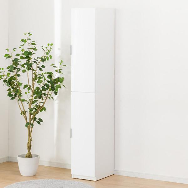 ニトリ スリムストッカー コパン 40GD WH 食器棚 すき間家具 キッチン