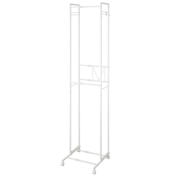 ニトリ（NITORI） 2段ハンガーラックスリム 伸縮タイプ (ホワイト