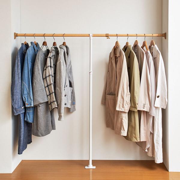 ■■ニトリ公式サイト■■突っぱりポールのずり落ちを防ぎ、たくさんのお洋服が掛けられます。一部地域を除き、お時間指定が可能な商品です。こちらの画面上にて、配達時間を指定しカートにお入れください。※お買上いただく商品に【玄関先迄納品】が複数含ま...