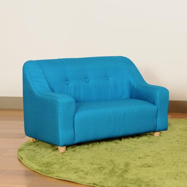 キッズソファ (幅82cm BL) ニトリ : 5619026 : ニトリ Yahoo!店 - 通販  