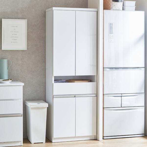 ニトリ ダイニングボード ニトリ（NITORI） 鏡面仕様ダイニングボード（幅59.5cmcm WH） 限定