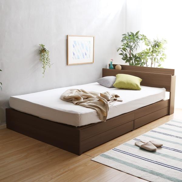 NITORI　ダブルベッド　Dブラウン　フレーム NITORI ダブルベッド Dブラウン フレーム