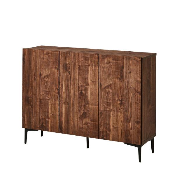 ニトリ キャビネット(120BR) サイドボード ミドルボード リビング