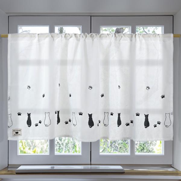 ニトリ（NITORI） カフェカーテン(NECO) デコホーム : ニトリ Yahoo!店