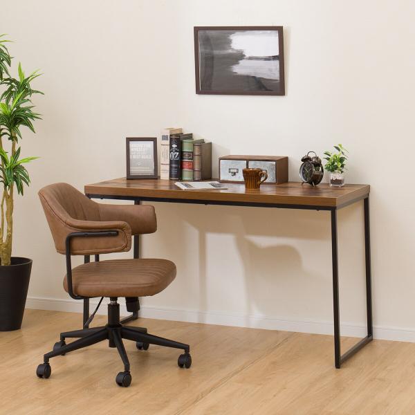 らら②ニトリ　デスクセット　オフィスチェア　セット価格　取説と六角付き デスクチェアセット(システムデスク ZK002 110 LBR/オフィス