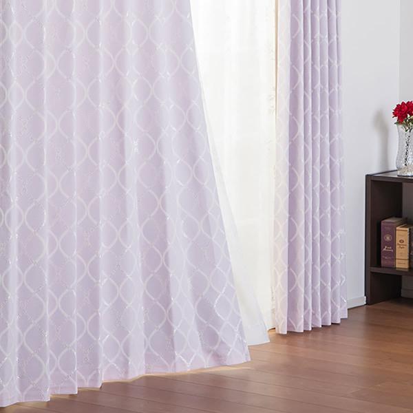 裏地付き遮光2級 遮熱カーテン パターン レッドパープル 100x178x2 ニトリ 1年保証 玄関先迄納品 ニトリ Yahoo 店 通販 Yahoo ショッピング