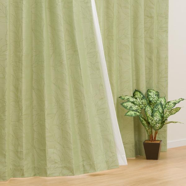 ニトリ（NITORI） （1枚入り）遮光1級・遮熱・遮音カーテン(リラ