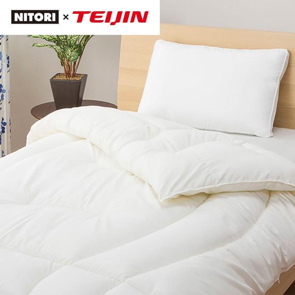 ニトリの 抗菌防臭 防ダニ掛ふとん を購入しました 軽くてふんわりきもちいい 洗濯ok Mancystyle