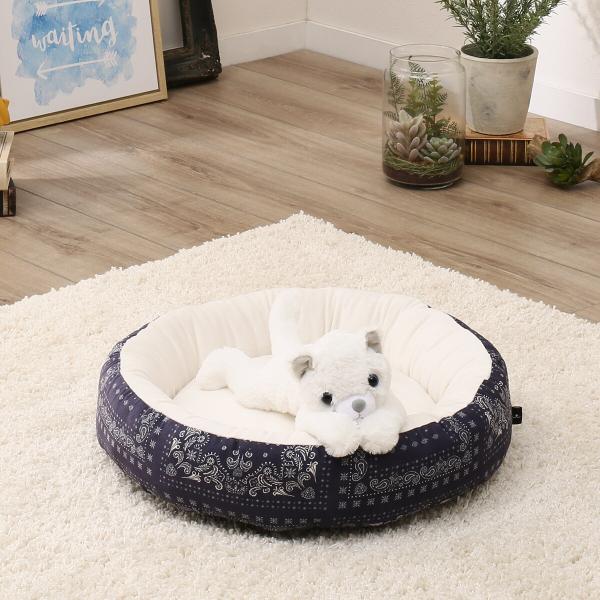 犬 猫用ペットベッド Tnマル ペイズリー M ニトリ 玄関先迄納品 1年保証 ニトリ Yahoo 店 通販 Yahoo ショッピング