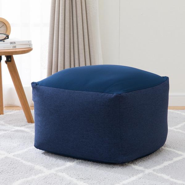 ニトリ（NITORI） ミニビーズクッションカバー ダークブルー(BC-A12 NV