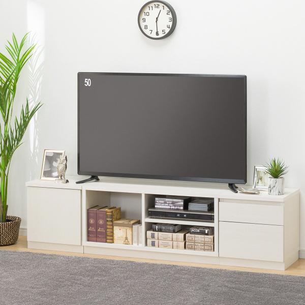 ニトリ ローボードTU01セット(ローボード90/サイドBOX 40扉