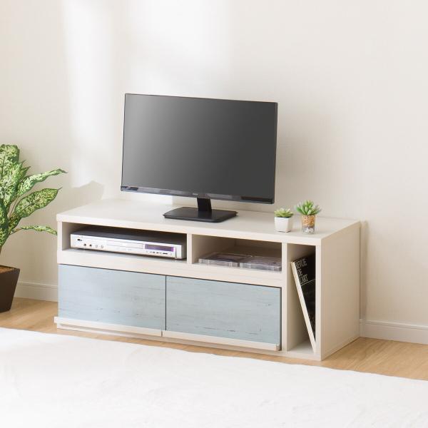 ニトリ ローボード(マリーナ 4010TV WW&BL)テレビ台 TV台 TV ニトリ ローボード(マリーナ 4010TV WW&BL)テレビ台 TV台 TV