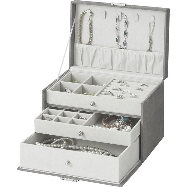 腕時計 アクセサリーケース リュバン3段 Gy ニトリ 玄関先迄納品 1年保証 ニトリ Yahoo 店 通販 Yahoo ショッピング