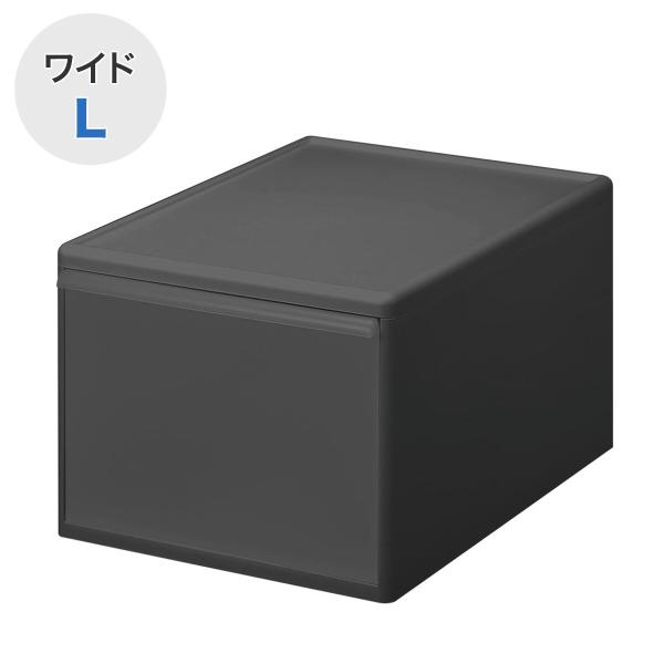 ニトリ（NITORI） 幅と高さを組み合わせて使える収納ケース(ワイド L