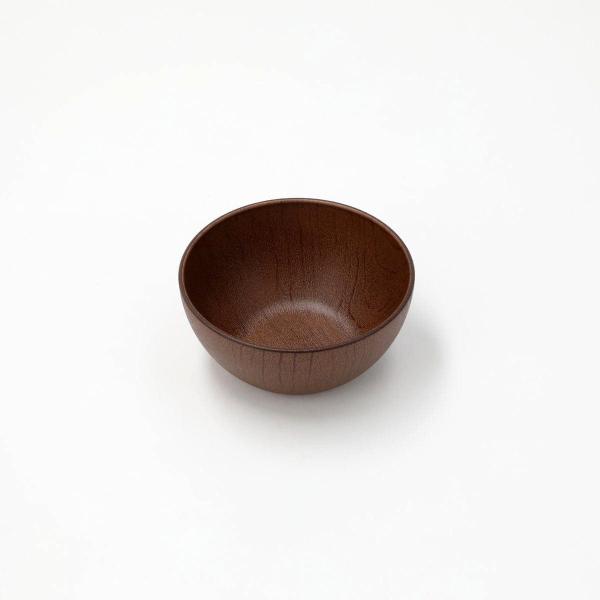 ニトリ 乾きやすい木製風 撥水ボウル(12cm ダークブラウン