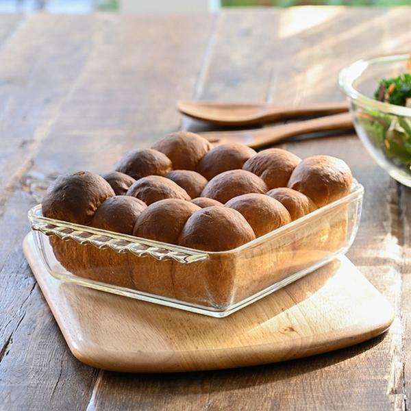 ニトリ（NITORI） 耐熱ガラス製スクエア皿(1300mL) : ニトリ Yahoo!店