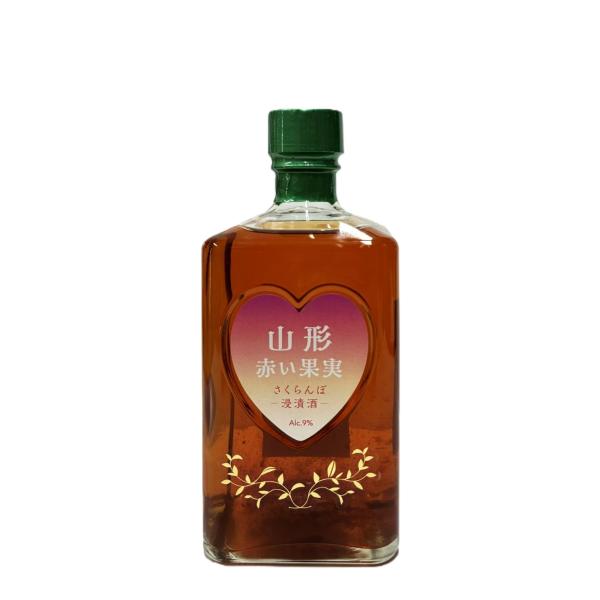 リキュール　山形 赤い果実 さくらんぼ 　秀鳳酒造場　 500ml