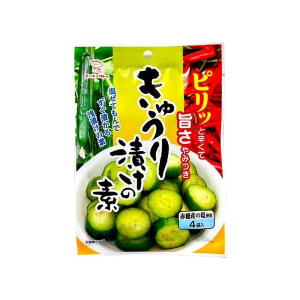 きゅうり漬けの素 8g 4袋 粉末 1 5 浅 漬け の 素 漬物 ピリ辛 唐辛子 きゅうり 漬け 3180 ニットーリレー 通販 Yahoo ショッピング
