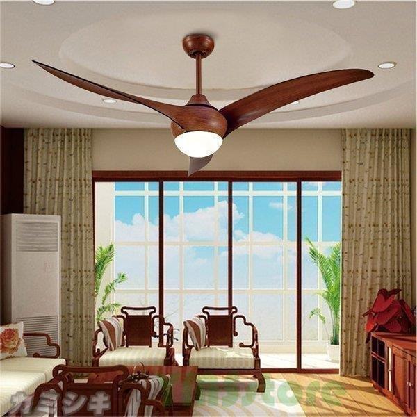 Led シーリングファン 豪華スタイル 扇風機付きペンダントライト 風量3段切替機能付 リビング 寝室 レストラン 子供部屋 ファン付き照明 Yserx One Leaf 通販 Yahoo ショッピング