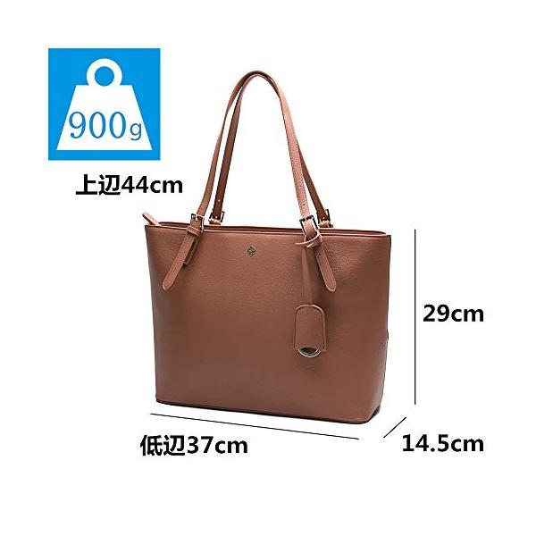 トートバッグ 人気海外一番 レディース Missfong ビジネスバッグ 人気 無地 レザー A4 軽量 2way 3 大人 ショルダー 通勤 おしゃれ