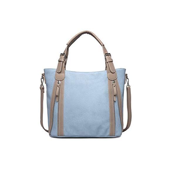 グッシオ 2way トート ショルダー バッグ ダブルステッチ Pu 格安店 大人 かっこいい レディース ファスナー レザー