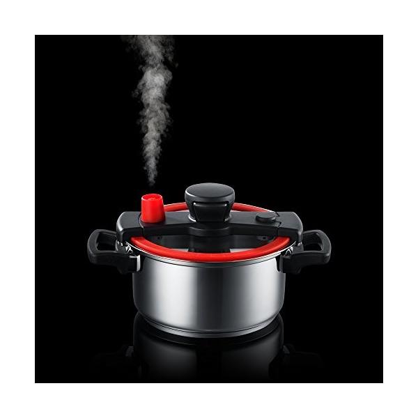 マイヤー 低圧力鍋 トラスト クイッカー クッキング 3 0l cm ガス Kat 3 0rd オール熱源対応 Ih レッド