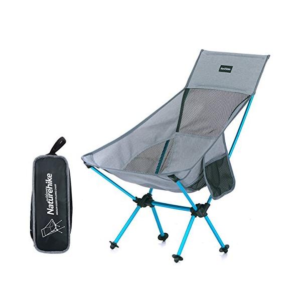 Azarxis アウトドアチェア 折りたたみ椅子 ラウンジチェア 超軽量 登山 お釣り コンパクト収納バッグ バーベキュ 高価値