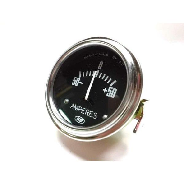 スタンダードタイプ アンペアメーター白針】 アンメーター 50A 52S50A