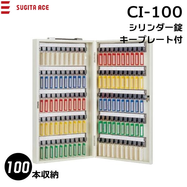 ACE キーボックス CI-100 アイボリー 161-018 1台 komunalac-gospic.hr