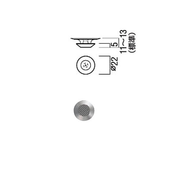 ユニオン カーペット用 点状 Uy250ch 01 023 1個入 点字鋲 Ko Uy250ch 01 023 にわのライフコア 通販 Yahoo ショッピング
