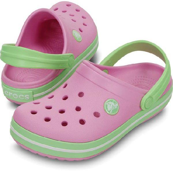 クロックス キッズ 人気 クロックバンド キッズ 17 5cm カーネーション グリーングロウ Crocs 国内正規品 子供用 サンダル つっかけ サボ 履きやすい 6ik ニワスポーツ 通販 Yahoo ショッピング