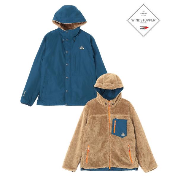 CHUMS チャムス エルモゴアテックスウィンドストッパーリバーシブルフーディー CHUMS（ チャムス ）エルモゴアテックス ウィンドストッパー