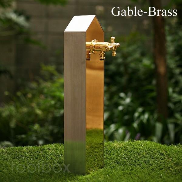激安店舗 オリジナルデザイン おしゃれ 水栓柱 立水栓 ガーデン 真鍮 ステンレス ゲーブルブラス Gable Brass 水栓柱 ホースリール専用 ホースリール専用の水栓柱 散水 水栓 水周り Casapraga Com