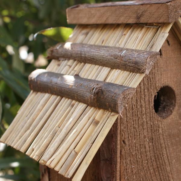 飾りバードハウス わら屋根のバードハウス 鳥 野鳥 巣箱 鳥小屋 バードウォッチング 庭 ガーデニング 木製 かわいい Buyee Buyee Japanese Proxy Service Buy From Japan Bot Online