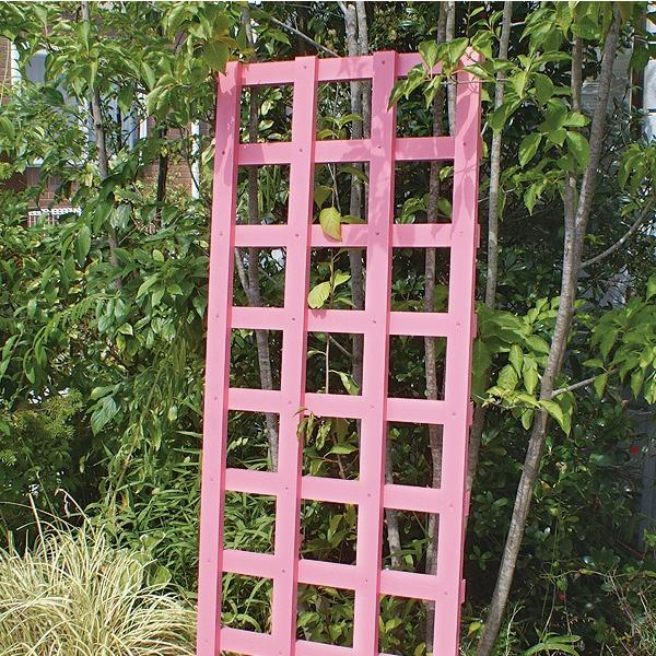 ラティスフェンス ピンク 140 45cm ガーデンフェンス 手作り ウッドフェンス 庭 トレリス 仕切り 木製 格子 オーダーメイド Org 130 庭雑貨ドットコム 通販 Yahoo ショッピング