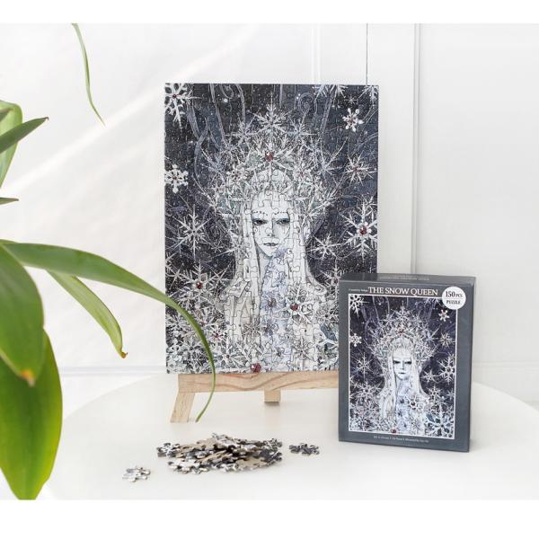 雪の女王（アンデルセン物語） イラストパズル 150ピース 285×210mm （絵：ギュ・ハ) puzzle THE SNOW QUEEN