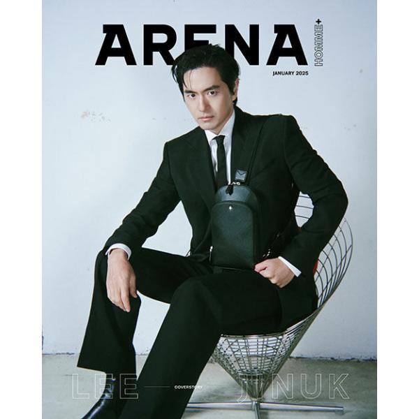 韓国 雑誌 ARENA HOMME+ 2025年 1月号 (イ・ジヌク表紙 Aタイプ/キム・ソンホ、ダニエル・ヘニー、チョ・ギュソン、ヒョンビン、町田啓太 ほか記事)