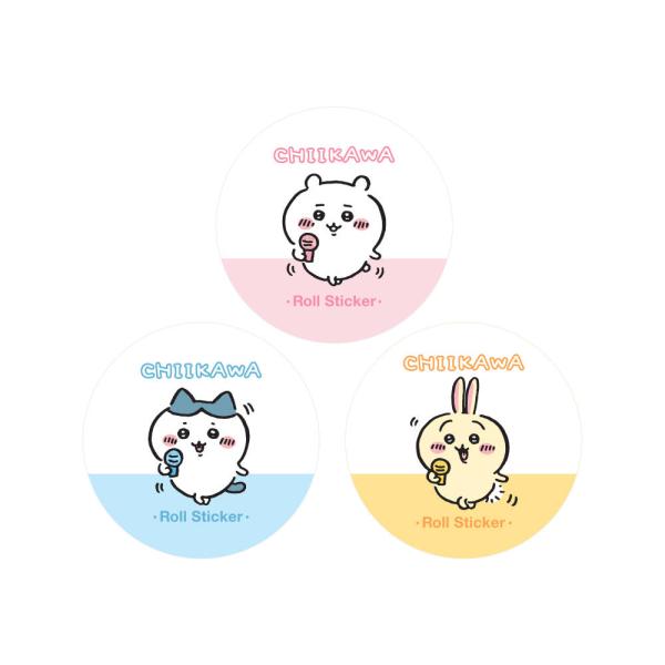 韓国版 グッズ『ちいかわ キャラクター ロールステッカー (3種類から一
