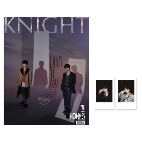 【524円コーナー】お宝★わけありセール 中国 雑誌 KNIGHT 2023年 4月号 NCTのロンジュン＆チョンロ表紙 (+フォトカード2種)(Bタイプ)