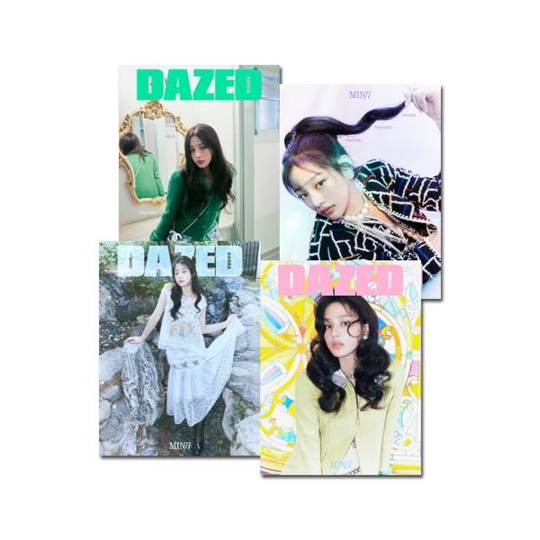 [4種セット] 韓国 雑誌 DAZED KOREA 2024年 11月号 (NewJeansのミンジ表紙/Glen Check、キム・デミョン、NEXZ、ピョン・ヨハン、ミンホ ほか記事)