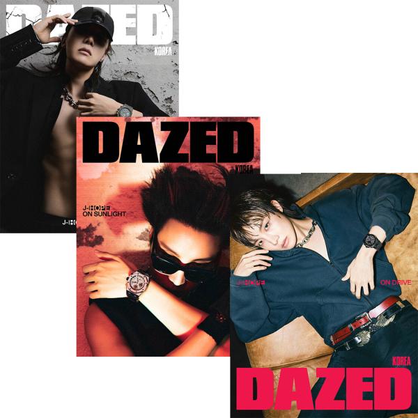 [3種セット] 韓国 雑誌 DAZED＆CONFUSED KOREA 2026年 8月号 BTSのj-hope