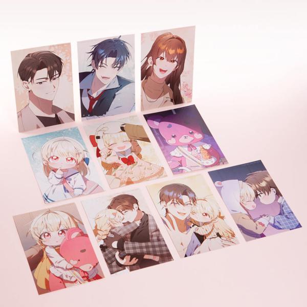 韓国 コミック グッズ『ひよこ組のハンターは親孝行中です！ はがきセット vol.1』公式グッズ