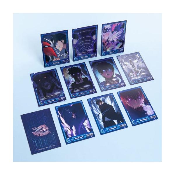 人気漫画俺だけレベルアップな件公式グッズコレクティングカード vol. 2金箔、エッチング、ホログラムの施されたレアカードも充実！1パックに3枚がランダムに入っているランダム商品です。50種類のカード（から1パックにランダムで3枚入っていま...