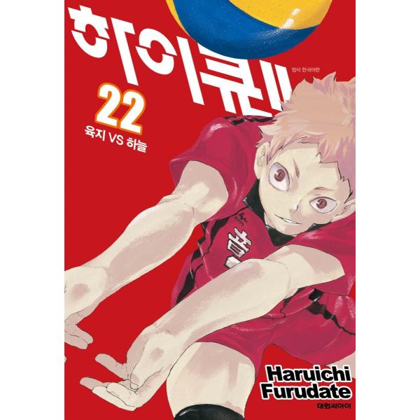 韓国語のマンガ 『ハイキュー!! 22』著：古舘 春一（韓国版／ハングル）