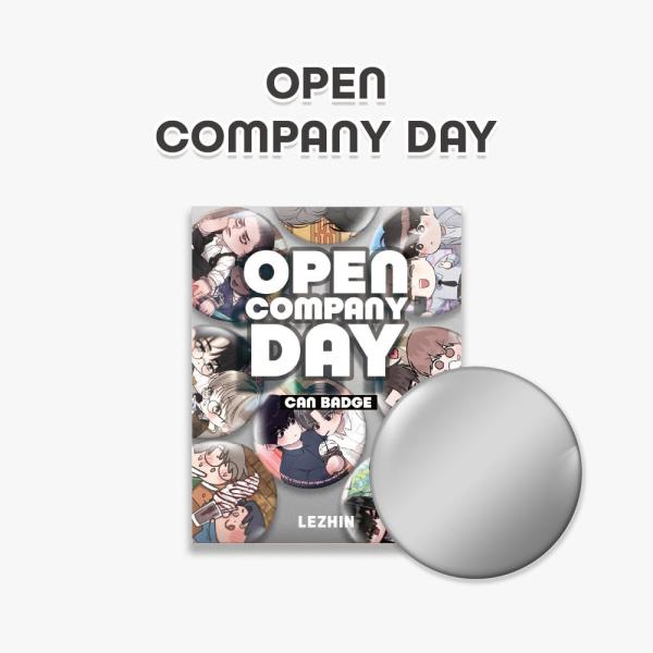 韓国 コミック グッズ『【OPEN COMPANY DAY】 缶バッジ LEZHIN ver