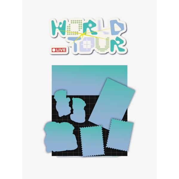 韓国 コミック グッズ『WORLD TOUR LIVE ステッカーパック（24種類から一つ選択）』公式グッズ