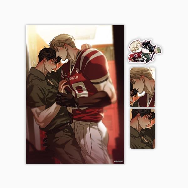 （予約11月韓国発売予定）韓国 コミック グッズ『フラッシュライト School Crush セット』公式グッズ