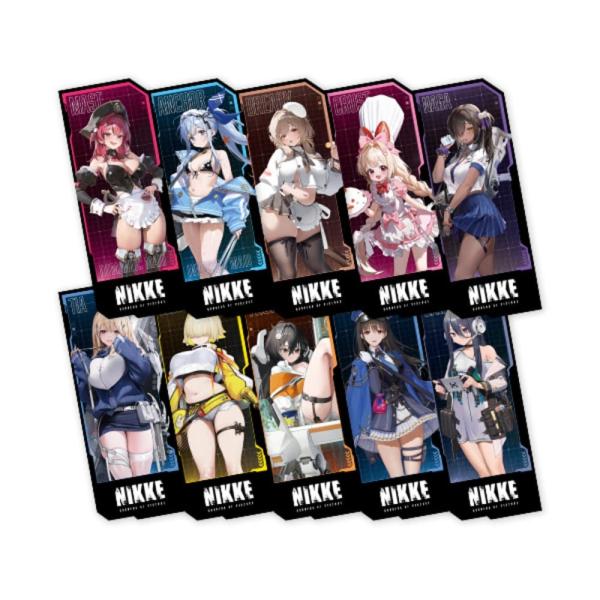 韓国 ゲーム グッズ『勝利の女神：NIKKE ランダム 高級募集 チケット Ver.4』公式グッズ