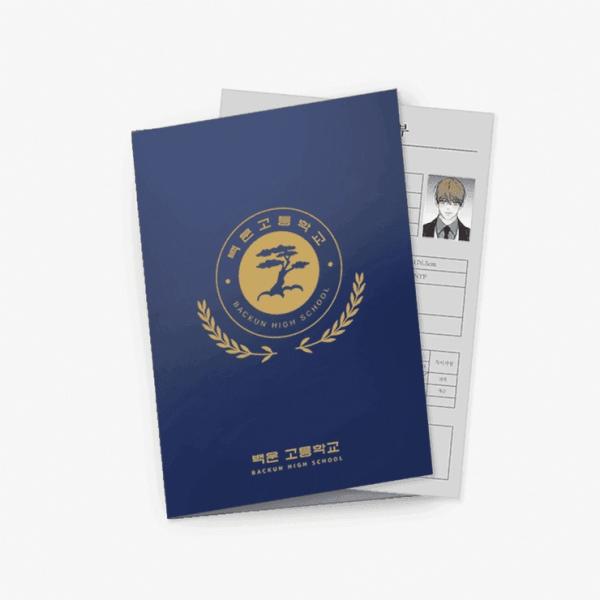 韓国 コミック グッズ『更生の余地 ソヌ 学校生活記録簿（A5）』公式グッズ